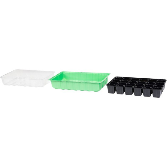 Лоток для рассады Herrison р2002, 24 отверстия, 35,5x22x12,5 см