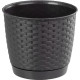 Flower pot RATOLLA Round 190, darkbrown Flower pot RATOLLA Round 190, darkbrown