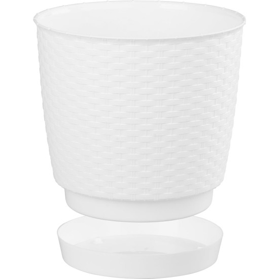 Flower pot RATOLLA Round 250, white