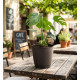 Flower pot RATOLLA Round 250, darkbrown Flower pot RATOLLA Round 250, darkbrown