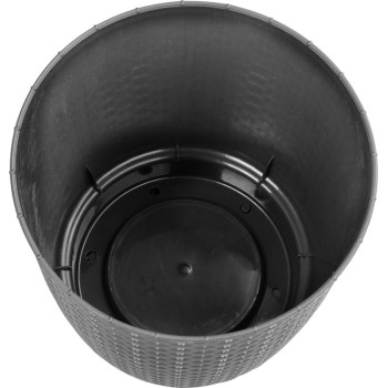 Flower pot RATOLLA Round 250, darkbrown