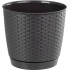 Flower pot RATOLLA Round 250, darkbrown