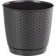 Flower pot RATOLLA Round 250, darkbrown Flower pot RATOLLA Round 250, darkbrown
