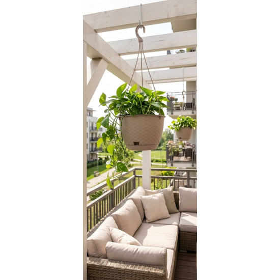 Lillepott RATOLLA Round W 240, mocca