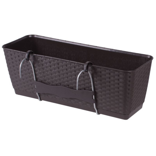 Flower pot RATOLLA Case PW 500, brown