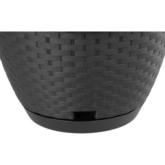 Flower pot RATOLLA Round W 240, antracit Flower pot RATOLLA Round W 240, antracit