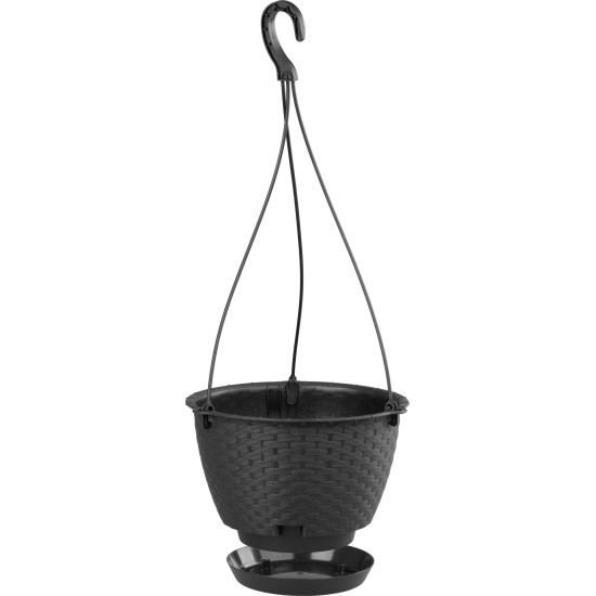 Flower pot RATOLLA Round W 240, antracit Flower pot RATOLLA Round W 240, antracit