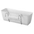 Flower pot RATOLLA Case PW 500, white
