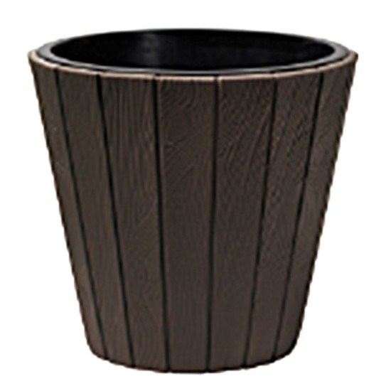 Flower pot Woode 490, 54 lit, brown