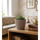 Flower pot SPLOFY 157/132 mm, 1.7 lit, mocca Flower pot SPLOFY 157/132 mm, 1.7 lit, mocca