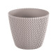 Flower pot SPLOFY 157/132 mm, 1.7 lit, mocca Flower pot SPLOFY 157/132 mm, 1.7 lit, mocca