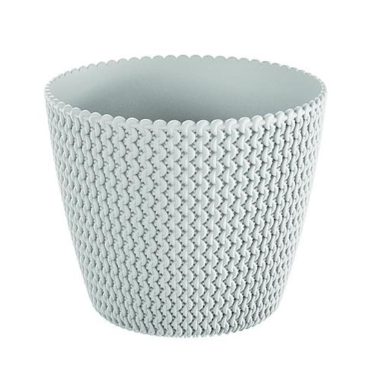 Flower pot SPLOFY 218/184 mm, 5.0 lit, white Flower pot SPLOFY 218/184 mm, 5.0 lit, white