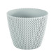 Flower pot SPLOFY 218/184 mm, 5.0 lit, white Flower pot SPLOFY 218/184 mm, 5.0 lit, white