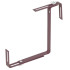 Hanger Strend Pro, brown, metal holder for a box flowerpot, pack 2 pcs