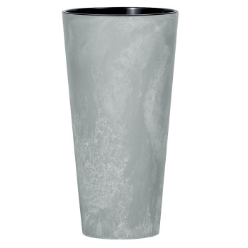 Planter with insert TUBUS Slim Beton 400x762 mm, concrete look