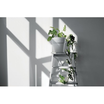Flower pot FURU 120x122 mm, white Flower pot FURU 120x122 mm, white