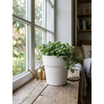 Flower pot FURU 175x179 mm, white Flower pot FURU 175x179 mm, white