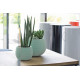 Planter with insert SPLOFY Bowl 290x195 mm, sage Planter with insert SPLOFY Bowl 290x195 mm, sage