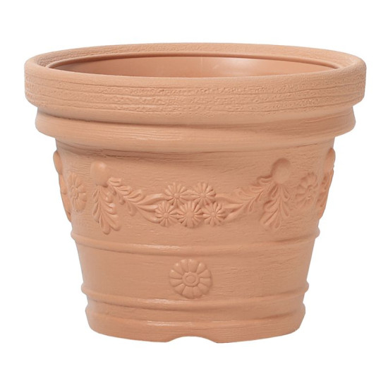 DECORA lillepott 300x235 mm, terrakota