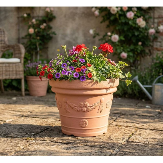 DECORA flower pot 570x455 mm, terracotta