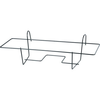 BUMETA holder, hanger, metal, for a flower pot, for a railing, 43x20 cm