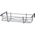 Holder BUMETA, hanger, metal, for a flower pot, for railing, adjustable, 40 cm