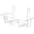 Strend Pro holder, hanger, metal, for flower pot, for railing, adjustable, 65 cm