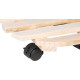 Strend Pro pedestal, 30x7 cm, under a flower pot, on wheels, sliding, stand, max. 50 kg, wood, round Strend Pro pedestal, 30x7 cm, under a flower pot, on wheels, sliding, stand, max. 50 kg, wood, round