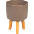 Strend Pro flower pot, color Coffee powder, 20x20x26 cm