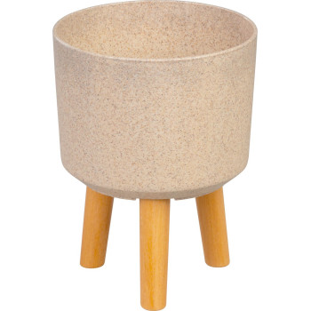 Strend Pro lillepott, bambuskiud, 20x20x26 cm