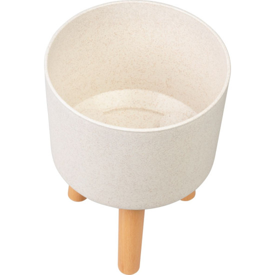 Strend Pro flower pot, White Weath Finish, 20x20x26 cm Strend Pro flower pot, White Weath Finish, 20x20x26 cm