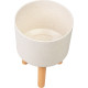 Strend Pro flower pot, White Weath Finish, 20x20x26 cm Strend Pro flower pot, White Weath Finish, 20x20x26 cm