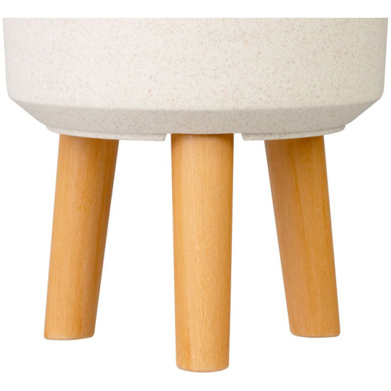 Strend Pro flower pot, White Weath Finish, 20x20x26 cm Strend Pro flower pot, White Weath Finish, 20x20x26 cm