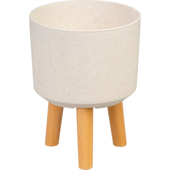 Strend Pro flower pot, White Weath Finish, 20x20x26 cm Strend Pro flower pot, White Weath Finish, 20x20x26 cm