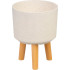Цветочный горшок Strend Pro, отделка White Weath, 20x20x26 см