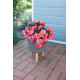 Strend Pro flower pot, color Coffee powder, 24.5x24.5x31 cm Strend Pro flower pot, color Coffee powder, 24.5x24.5x31 cm