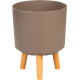 Strend Pro flower pot, color Coffee powder, 24.5x24.5x31 cm Strend Pro flower pot, color Coffee powder, 24.5x24.5x31 cm