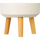 Цветочный горшок Strend Pro, отделка White Weath, 24,5x24,5x31 см Цветочный горшок Strend Pro, отделка White Weath, 24,5x24,5x31 см