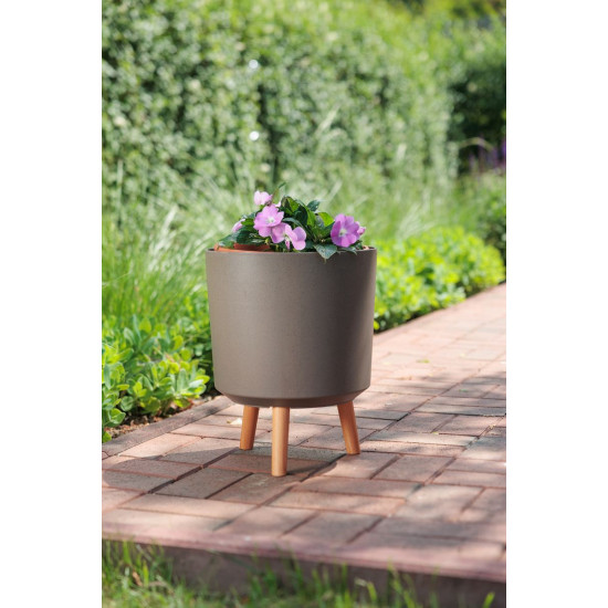Strend Pro lillepott, kohvipulber, 30x30x37 cm Strend Pro lillepott, kohvipulber, 30x30x37 cm
