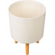 Strend Pro flower pot, White Weath Finish, 30x30x37 cm Strend Pro flower pot, White Weath Finish, 30x30x37 cm