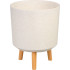 Strend Pro flower pot, White Weath Finish, 30x30x37 cm