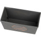 Strend Pro lillepott, must värv, 31x15x15 cm Strend Pro lillepott, must värv, 31x15x15 cm