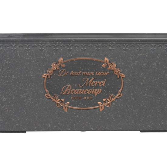 Strend Pro lillepott, must värv, 31x15x15 cm Strend Pro lillepott, must värv, 31x15x15 cm