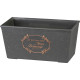 Strend Pro lillepott, must värv, 31x15x15 cm Strend Pro lillepott, must värv, 31x15x15 cm