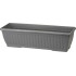 Strend Pro flower pot, grey, 60x19.6x17 cm