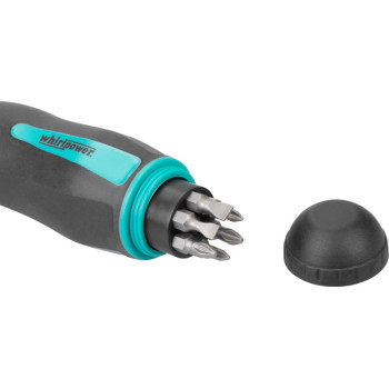 Screwdriver Whirlpower® 96-7914, SpeedyDriver, 1/4", 12 bits