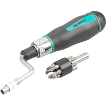 Screwdriver Whirlpower® 96-7914, SpeedyDriver, 1/4", 12 bits