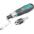 Screwdriver Whirlpower® 96-7914, SpeedyDriver, 1/4", 12 bits