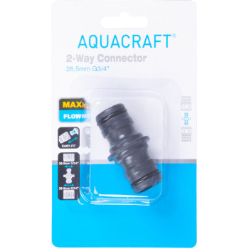 Coupling AQUACRAFT® 550916, MAX-Flow, 3/4", for hose, garden Coupling AQUACRAFT® 550916, MAX-Flow, 3/4", for hose, garden
