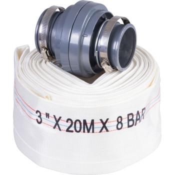 Hose Strend Pro, pumping, discharge, with couplings, type B, 3", 20 m
